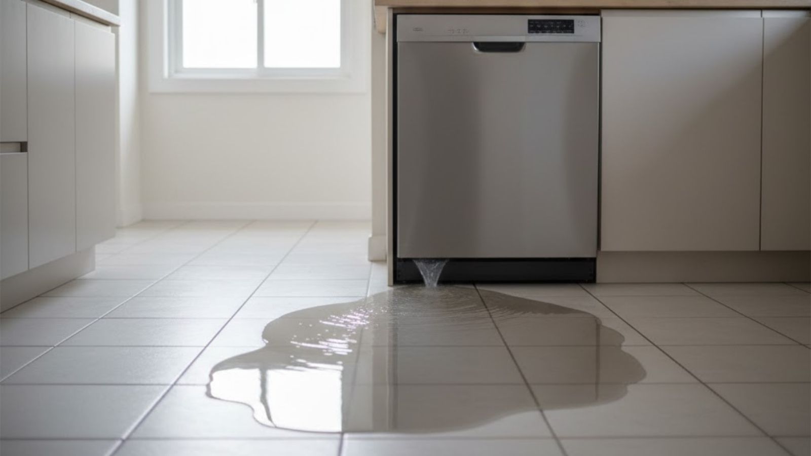 dishwasherleaking water